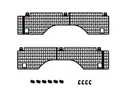 Bedside MOLLE Rack System; 4-Piece Kit (07-18 Silverado 1500 w/ 5.80-Foot Short Box)