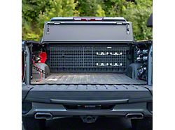 BuiltRight Industries Bedside MOLLE Rack System; Cab Wall Kit (19-25 Silverado 1500)