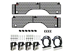 BuiltRight Industries Bedside MOLLE Rack System; Stage 1 Kit (07-18 Silverado 1500 w/ 6.50-Foot Standard Box)