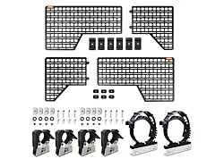 BuiltRight Industries Bedside MOLLE Rack System; Stage 1 Kit (19-25 Silverado 1500 w/ 5.80-Foot Short Box)