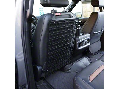 BuiltRight Industries Seat Back Tech Plate MOLLE Kit (19-23 Silverado 1500)