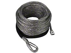 Bulldog Winch 10mm x 90-Foot Synthetic Rope; 22,000 lb.