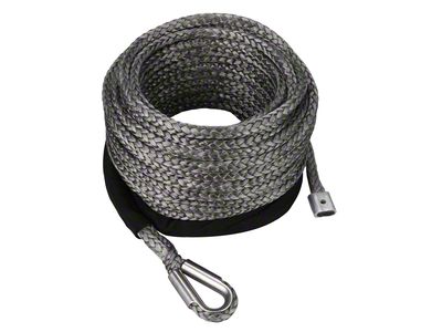 Bulldog Winch 8mm x 100-Foot Synthetic Rope; 12,300 lb.