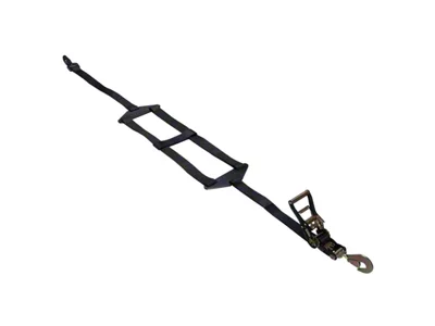 Bulldog Winch Vertical Tire Ratcheting Tie-Down Strap; H Configuration