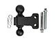 BulletProof Hitches Medium Duty 2.50-Inch Receiver Hitch Ball Mount; 4-Inch Drop/Rise (Universal; Some Adaptation May Be Required)