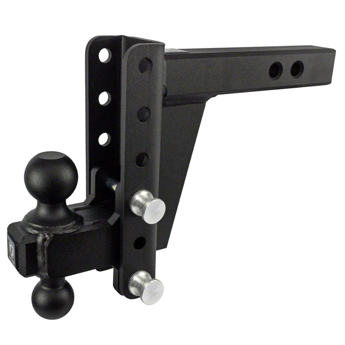 BulletProof Hitches RAM 2500 Heavy Duty 2Inch Receiver Hitch Ball Mount; 6Inch Drop/Rise HD206