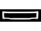 Front Bumper Center Section Cover with Tow Hook Openings; Gloss White (15-17 F-150 Lariat w/o Sport Package, XL, XLT)