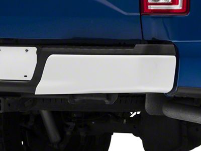Rear Bumper Covers; Gloss White (15-20 F-150, Excluding Raptor)