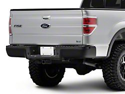 Rear Bumper Covers; Matte Black (09-14 F-150)