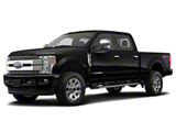 Front Bumper Cover; Gloss Black (17-19 F-350 Super Duty)
