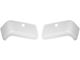 Rear Bumper Covers; Gloss White (07-13 Sierra 1500)