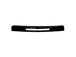 Front Bumper Center Section Cover with Bumper Air Intake Opening; Gloss Black (07-13 Silverado 1500 w/ Steel Bumper)