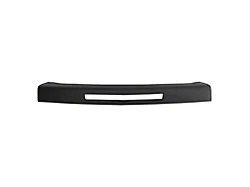 Front Bumper Center Section Cover with Bumper Air Intake Opening; Matte Black (07-13 Silverado 1500 w/ Steel Bumper)
