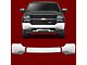 Front Bumper Cover without Fog Light Openings; Gloss White (16-18 Silverado 1500)