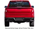 Rear Bumper Covers; Matte Black (19-24 Silverado 1500 w/ Factory Dual Exhaust)