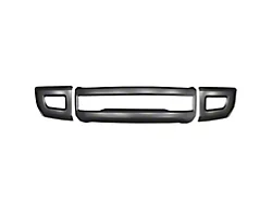 Front Bumper Cover with Fog Light Openings; Matte Black (17-19 F-250 Super Duty)