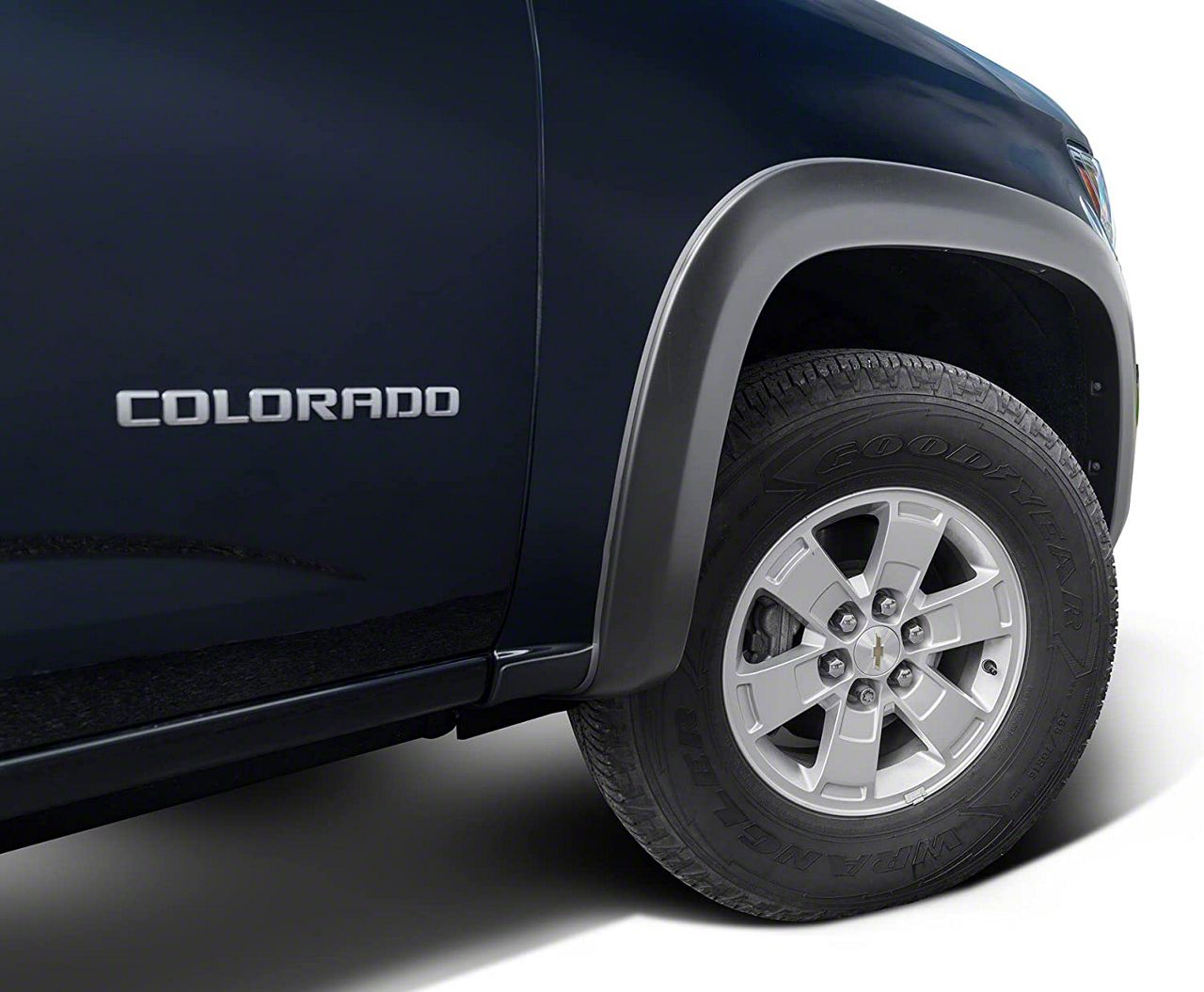Bushwacker Colorado OE Style Fender Flares; Front; Matte Black 4014302