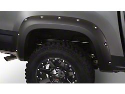 Bushwacker Pocket Style Fender Flares; Rear; Matte Black (15-22 Colorado w/ 5-Foot Short Box, Excluding ZR2)