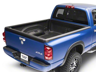 Bushwacker Diamondback Ultimate BedRail Cap; Matte Black (02-08 RAM 1500)