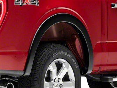 Bushwacker OE Style Fender Flares; Rear; Matte Black (21-23 F-150, Excluding Raptor)