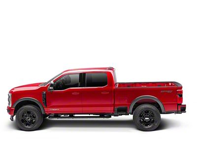 Bushwacker OE Style Fender Flares; Front and Rear; Matte Black (23-24 F-250 Super Duty)