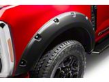 Bushwacker Pocket Style Fender Flares; Front; Matte Black (23-25 F-250 Super Duty)