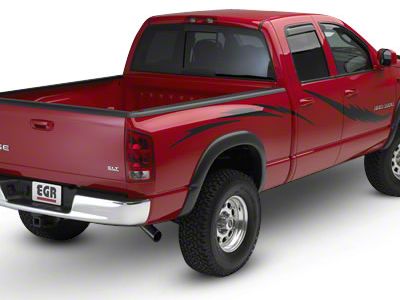 Bushwacker OE Style Fender Flares; Matte Black (02-05 RAM 1500)