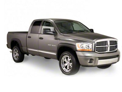 Bushwacker OE Style Fender Flares; Matte Black (06-08 RAM 1500)