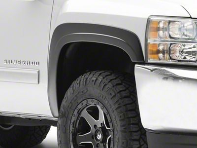 Bushwacker OE Style Fender Flares; Matte Black (07-13 Silverado 1500)