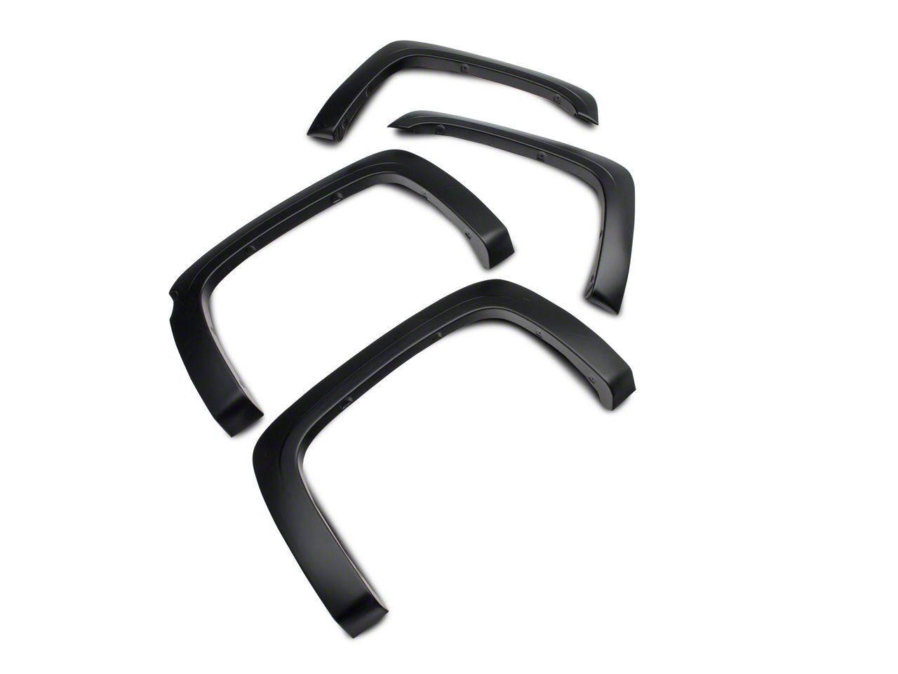 Bushwacker Silverado OE Style Fender Flares - Matte Black