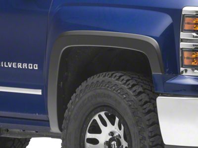 Bushwacker OE Style Fender Flares; Matte Black (14-18 Silverado 1500)