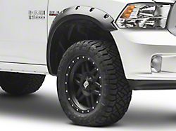 Bushwacker Pocket Style Fender Flares; Matte Black (09-18 RAM 1500, Excluding R/T)