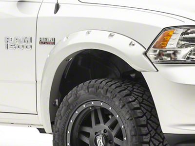 Bushwacker Pocket Style Fender Flares; Pre-Painted (16-18 RAM 1500, Excluding R/T & Rebel)