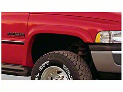 Bushwacker Extend-A-Fender Flares; Front; Matte Black (94-01 RAM 1500)