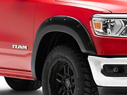 Bushwacker Forge Style Fender Flares; Front and Rear; Textured Black (19-25 RAM 1500, Excluding Rebel, RHO & TRX)