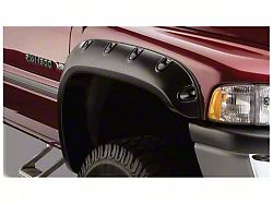 Bushwacker Pocket Style Fender Flares; Front; Matte Black (94-01 RAM 1500)