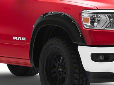 Bushwacker Pocket Style Fender Flares; Pre-Painted (19-24 RAM 1500, Excluding Rebel & TRX)