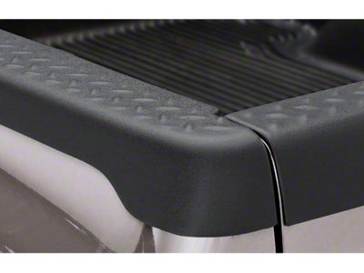 Bushwacker Diamondback Ultimate BedRail Cap without Stake Pocket Holes; Matte Black (03-09 RAM 2500 w/ 8-Foot Box)