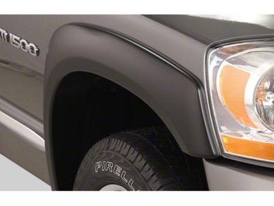 Bushwacker OE Style Fender Flares; Front; Matte Black (03-05 RAM 2500)