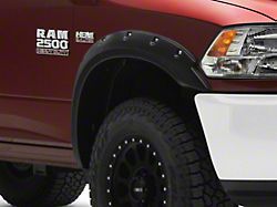 Bushwacker Pocket Style Fender Flares; Front and Rear; Matte Black (10-18 RAM 2500)