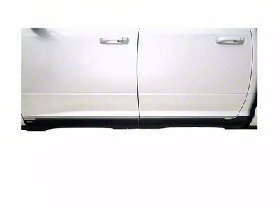 Bushwacker Trail Armor Rocker Panel and Sill Plate Covers; Black (10-18 RAM 3500 Mega Cab)