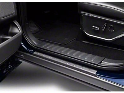 Bushwacker Trail Armor Rocker Panels; Matte Black (20-26 Sierra 2500 HD)