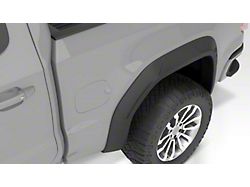 Bushwacker DRT Style Fender Flares; Rear; Matte Black (19-23 Sierra 1500)