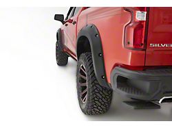 Bushwacker Pocket Style Fender Flares; Onyx Black (22-25 Sierra 1500)