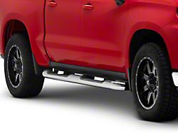 Bushwacker Trail Armor Rocker Panels; Matte Black (19-24 Sierra 1500 Crew Cab)