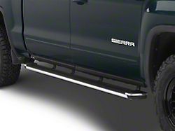 Bushwacker Trail Armor Rocker Panels; Matte Black (14-18 Sierra 1500 Crew Cab)