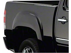 Bushwacker OE Style Fender Flares; Rear; Matte Black (07-14 Sierra 2500 HD)