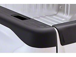 Bushwacker OE Style Ultimate BedRail Cap with Stake Pocket Holes; Matte Black (07-14 Sierra 2500 HD w/ 8-Foot Long Box)