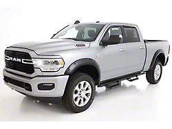 Bushwacker Pocket Style Fender Flares; Front; Matte Black (20-25 Sierra 2500 HD)