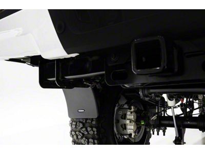 Bushwacker Trail Armor Mud Flaps for Bushwacker Pocket Style Fender Flares; Rear (15-19 Sierra 2500 HD)